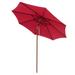 Arlmont & Co. Agena 9' Market Umbrella | 95.69 H x 108 W x 108 D in | Wayfair 0F04A2E2E4A64D1B8834DE2AB6974B7A