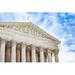 Ebern Designs Us Supreme Court Building - Wrapped Canvas Photograph Canvas in White | 24 H x 36 W x 1.25 D in | Wayfair