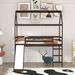 Harrietta Twin Loft Bed by Harper Orchard Wood in Brown | 88 H x 41.3 W x 77.4 D in | Wayfair C32DA70993404ADA98298752ACA8EE29