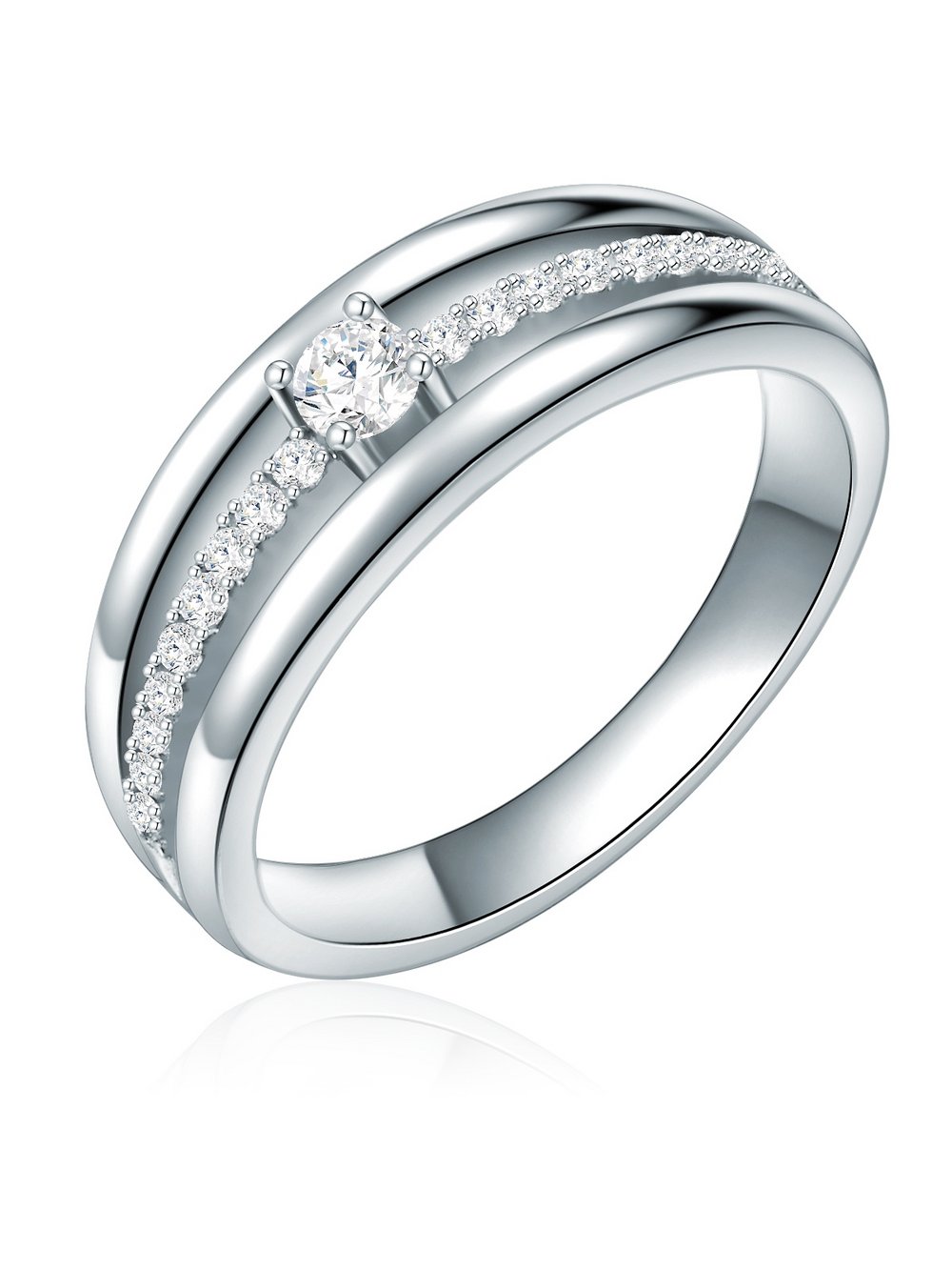 Rafaela Donata Ring Damen silber, 60 Image