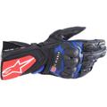 Alpinestars FQ20 SP-8 V3 Monster Motorradhandschuhe, schwarz-rot-blau, Größe 3XL