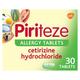 Piriteze Antihistamine Allergy Relief Tablets, Cetirizine - Pack of 30