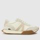 Lacoste l-spin trainers in natural