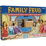 Family FEUD Retro Edition Card Game 1970s Episodesâ€™ Questions & Answers Party Game with Classic Twist Traditional Gummed Pad with Survey Questions Retro Scoreboard Kick It Old School Style