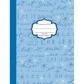 Composition Book College Ruled 100 Sheets (200 pages): Let it Snow Snowflakes Composition Notebook College Rule (Paperback)