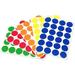 1200 Pcs 3/4 Inch Diameter Small Removable Handwritten Color Coding Labels Stickers 50 Sheet Self Adhesive Round Labels with 5 Colors Circle Dot Tags Kit Pack for Decoration Coloring Marking.