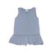 Dress: Blue Polka Dots Skirts & Dresses - Kids Girl's Size 140