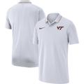 Men's Nike White Virginia Tech Hokies 2023 Coaches Performance Polo