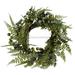 28 Dia Foliage/Rose Hip Wreath Multi Green/Brown FG5592