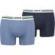 Langer Boxer LEVI'S Gr. S, 2 St., blau (navy, blau) Herren Unterhosen Levi's