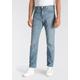 Tapered-fit-Jeans LEVI'S "502 TAPER" Gr. 34, Länge 32, blau (back on my feet) Herren Jeans Tapered-Jeans