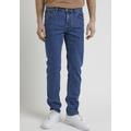 Regular-fit-Jeans LEE "DAREN ZIP FLY" Gr. 44, Länge 32, blau (stoneage mid) Herren Jeans Regular Fit