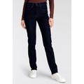 Straight-Jeans LEVI'S "724 High Rise Straight" Gr. 28, Länge 34, blau (rinsed) Damen Jeans Gerade