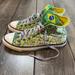 Converse Shoes | Converse Brasil High Top Chuck Taylor Sneakers Women's Size 10 Men's Size 8 | Color: Green/Purple | Size: 10