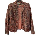 Ralph Lauren Jackets & Coats | Euc Ralph Lauren Floral Blazer | Color: Brown/Yellow | Size: S