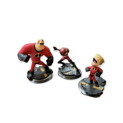 Disney Video Games & Consoles | Disney Infinity Incredibles -Lot Of 3 | Color: Red | Size: Os