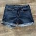 American Eagle Outfitters Shorts | American Eagle Outfitters 360 Super Stretch Size 2 Midi Denim Cuffed Shorts | Color: Blue | Size: 2