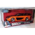 Jada FAST & FURI0US HAN'S MAZDA RX-7 Orange/Black vehicle 1:24 scale diecast model