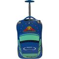 Children Kids Holiday Travel Character Suitcase Luggage Trolley Bags 18" Car Shape Suitcase 4 Wheels Telescopic Handle (Blue Car Suitcase)