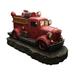 Northlight Seasonal 38" Lighted Red & Black Vintage Fire Truck Outdoor Patio Fountain, Fiberglass | 23 H x 38 W x 18 D in | Wayfair QL88529