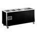 Vollrath 37095 Signature Server 4 Well Hot/Cold Food Station - Thermostat, Manifold, 1/5HP Compressor, 34x74x28