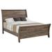 Millwood Pines Abygail Queen Solid Wood Sleigh Bed Wood in Brown | 55 H x 64.5 W x 95.75 D in | Wayfair 6F2B5D07527D45C6BEC258F3AF9EDFF0