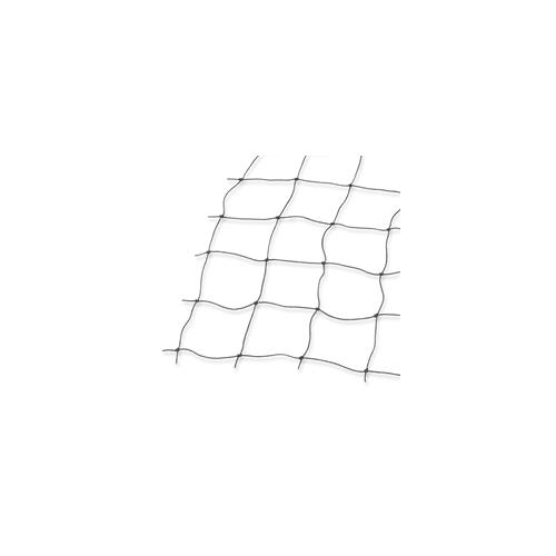 Geflügel-Schutznetz, Teich-Netz, Volieren Netz, Greifvogelschutz-Netz, 10x10m, schwarz