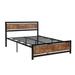 Queen Size Platform Bed with Headboard and Footboard