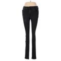 J Brand Jeggings - High Rise: Black Bottoms - Women's Size 26 - Black Wash