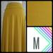 Lularoe Skirts | Lularoe Maxi Skirt/Sundress/Swimsuit Cover Up | Color: Gold | Size: M