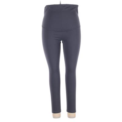 PoshDivah Active Pants: Gray Activewear - Women's Size X-Large