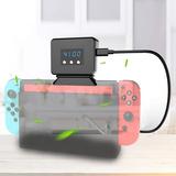 Switch Cooling Fan Cooling Fan for Nintendo Switch Dock Set Temperature Display Cooler for NS Original Docking