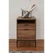 Rye Studio Sarah Walnut Wood Filing Cabinet