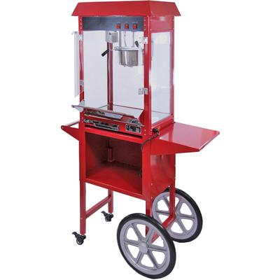 Monster Shop - KuKoo Retro Popcornmaschine Popcorn Maker Party Popcornautomat mit Wagen dekorative