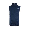 Under Armour Childrens Unisex Reactor Golf Zip Up Sleeveless Navy Blue Kids Gilet 1304001 408 - Size Medium