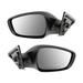 Door Mirror Set 2 Piece - Compatible with 2012 - 2013 Hyundai Veloster