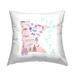 Stupell Minnesota Attractions & Landmarks Printed Throw Pillow Design by Carla Daly