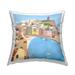 Stupell Nautical Beach City Docked Boats Printed Throw Pillow Design by Carla Daly