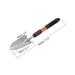 3Pcs 17 Inch Digging Shovel Long Garden Trowel Hand Shovel Steel Gardening Tool - Silver Tone, Black, Yellow