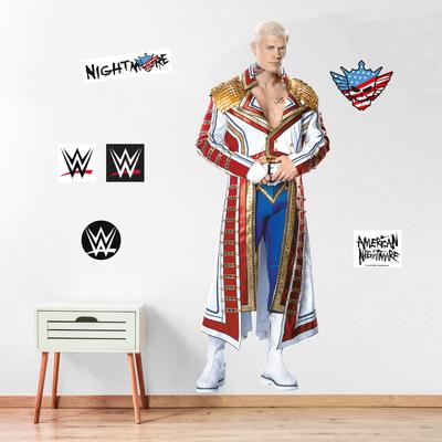 WWE Cody Rhodes Cut Out Wall Sticker - LIFESIZE Image