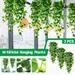 WNG Decoration Indoor Artificial 3PCS Hanging Baskets) Outdoor For Wall (No Home Decor