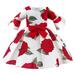 B91xZ Girls Plus Size Dresses Girls Sleeveless Party Dress Children Kids Wedding Pageant Bridal Dresses ( 3 To 10 Years ) Sizes 3-4 Years