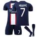 Mb-appÃ© 2022-2023 Paris Saint-Germain Soccer Jersey Activewear For Kids And Adults