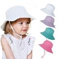 SILVERCELL Baby Girl Sun Hats Summer Baby Hats UPF 50+Toddler Sun Hat Infant with Wide Brim Bucket Hat 6M-8T