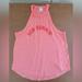 Pink Victoria's Secret Tops | Hp Pink By Victoria’s Secret “Sun Bummin” High-Neck Tank Top Size Large-Pink | Color: Pink | Size: L