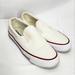 Converse Shoes | Converse Chuck Taylor Seasonal Double Gore Slip On Canvas Shoes Womens 7.5 | Color: White | Size: 7.5