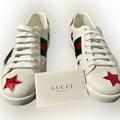 Gucci Shoes | 2 Pairs Of Gucci Sneakers Size 6 Men’s Euro :38.5 And Size 8 Men’s Euro:41.5 | Color: White | Size: 8