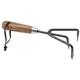 Draper Carbon Steel Heavy Duty Hand Cultivator with Ash Handle