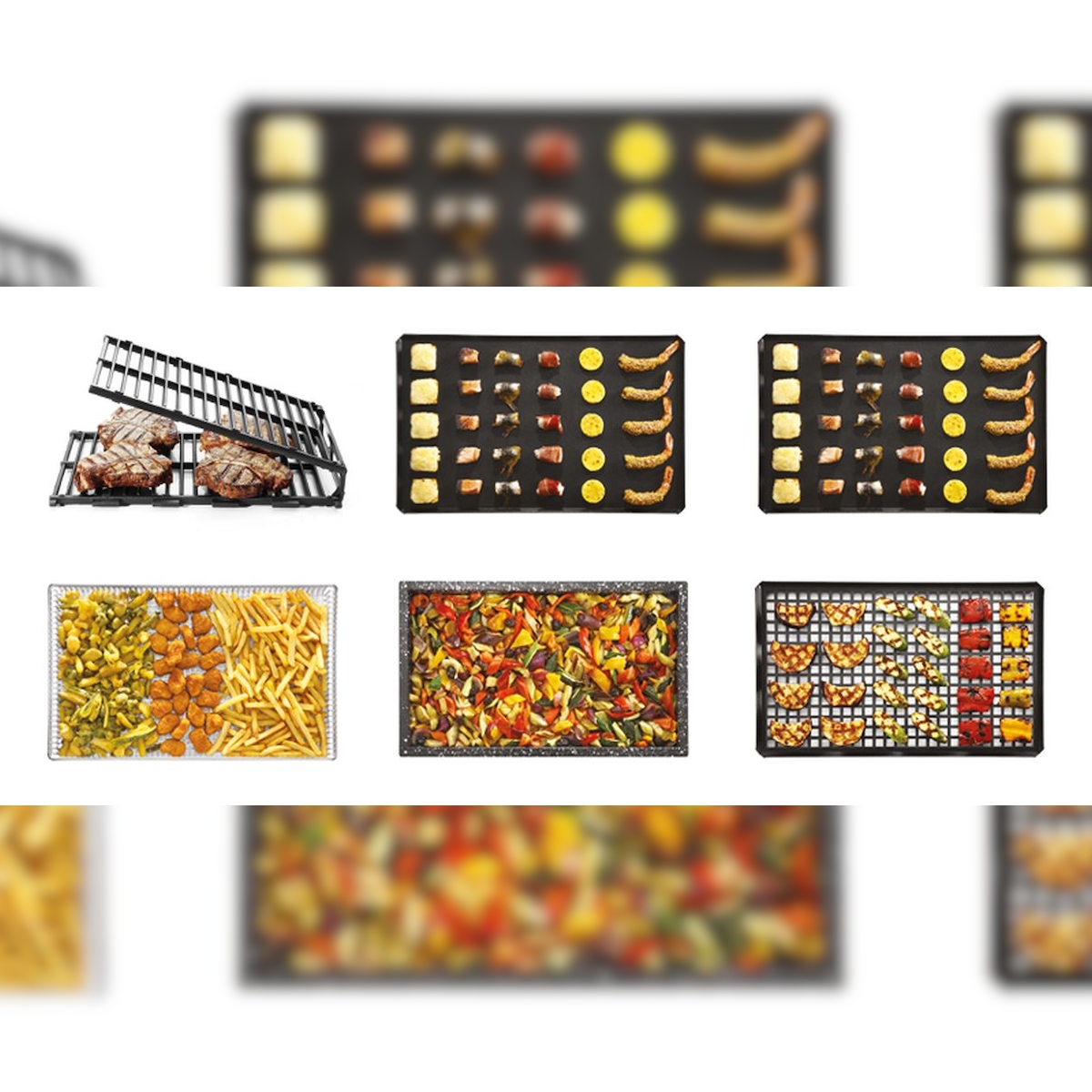 KBS Gastrotechnik Multigrill Set Restaurant GN 1/1 längs Image