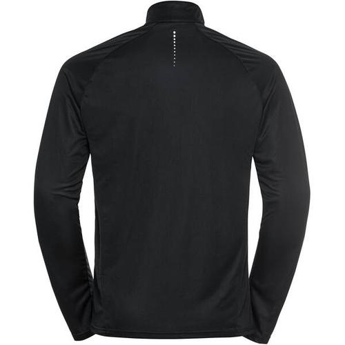 ODLO Herren Midlayer 1/2 zip ESSENTIAL CER, Größe L in Schwarz